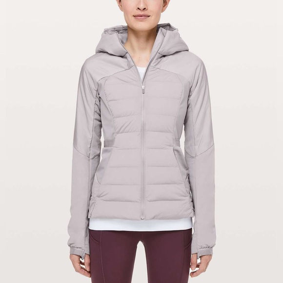 LULULEMON down for it dark chrome gray jacket 6 like new - Picture 1 of 8